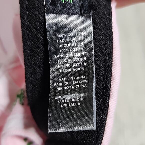 John Deere Pink Adjustable Back Hat With Embroidered Logo One Size Fits All - Picture 7 of 7